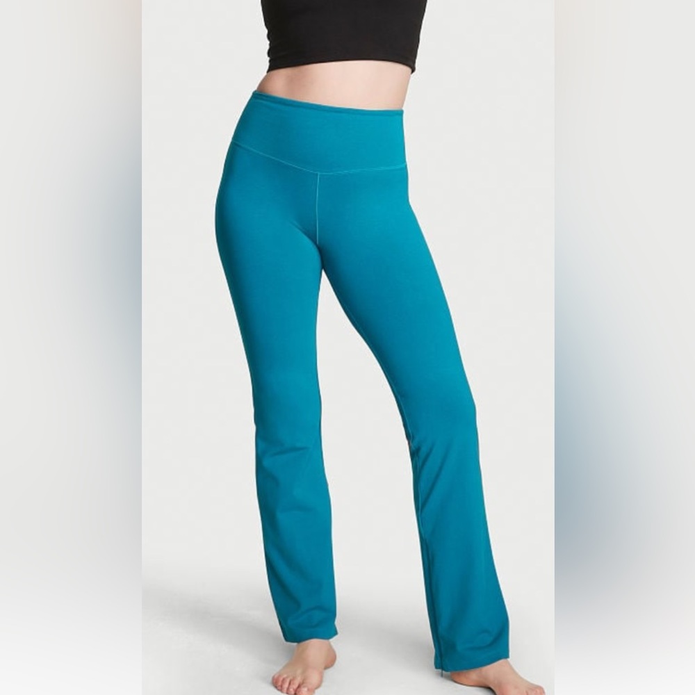 Victoria Secret Pink BN COTTON High rise leggings (Evening Tide)Teal 🩵💙
